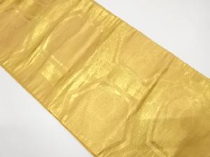 アンティーク　亀甲繋ぎ模様織り出し袋帯（材料）